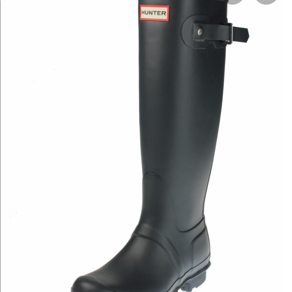 Hunter original tall matte rain boot set